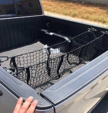 VCiiC Black Trunk Cargo Net Organizer Storage for Chevy Silverado 1500 2500 3500 Avalanche Suburban Tahoe