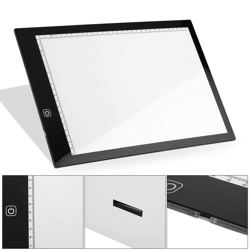 Light Box Drawing,Cozyroom A3/A10 Adjustable LED Ultra-Thin Brightness Drawing Copy Board Micro Artcraft Animation Drawing Pad Tracing Board Lightbox for Artists, Drawing, Animation, Sketching