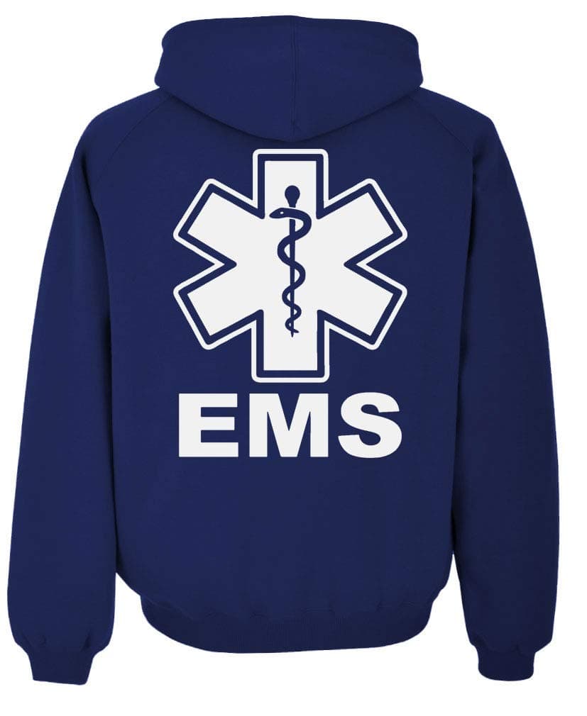 EMS - HI VIS Reflective - Emergency Duty - Pullover Hoodie