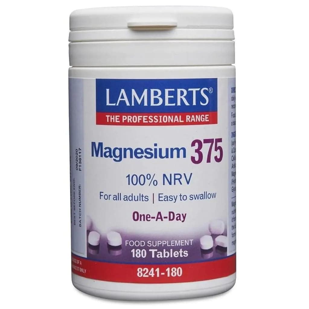 Lamberts Magnesium 375 180 Tablets