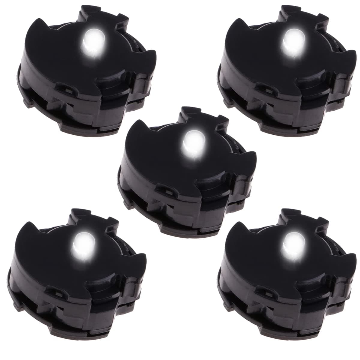 5PCS LED Units for Gundam Models Kits, MG LED Unit Set for Gundam 00 MG GN-X Light Up Certain Gundam Models Hobby Accessories (White)