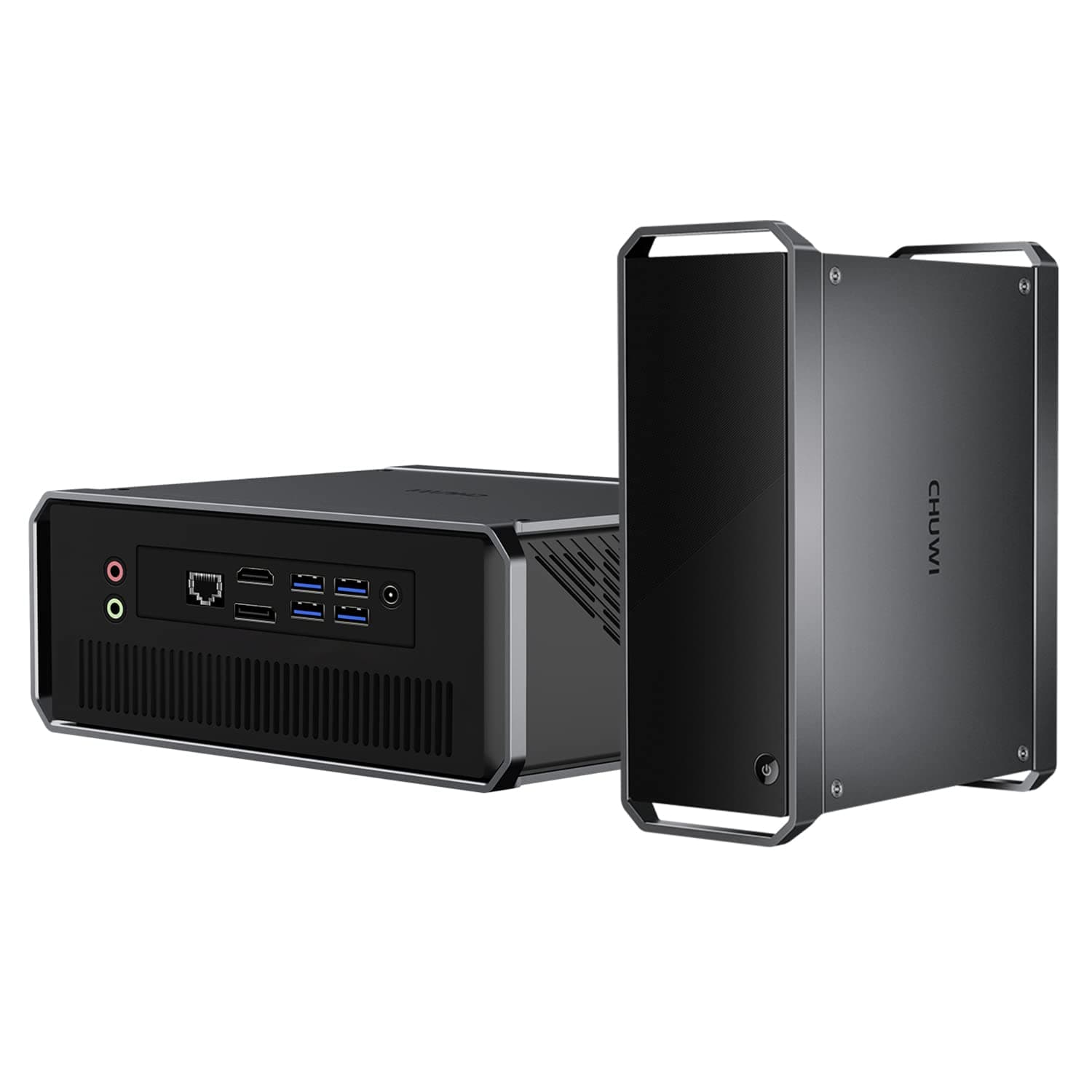 CHUWI CoreBox Mini PC, Windows 10 Mini Desktop Computers with Intel i5-8259U CPU,16GB RAM 512GB SSD, Gaming PC up to 3.8GHz, Expandable 2TB, Dual WiFi/Gigabit Ethernet / BT4.2, Portable Tower PC