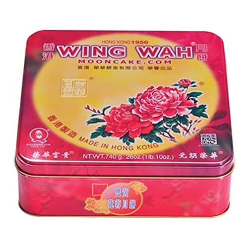 Wing Wah 2 Yolks Lotus Seed Paste Mooncake (4ct)