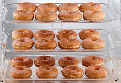 Premier Choice3 Tray Bakery Display Case with Doors Length: 21 X Width: 17 3/4 Inchesx Height: 16 1/2 Inches by Premier Choice