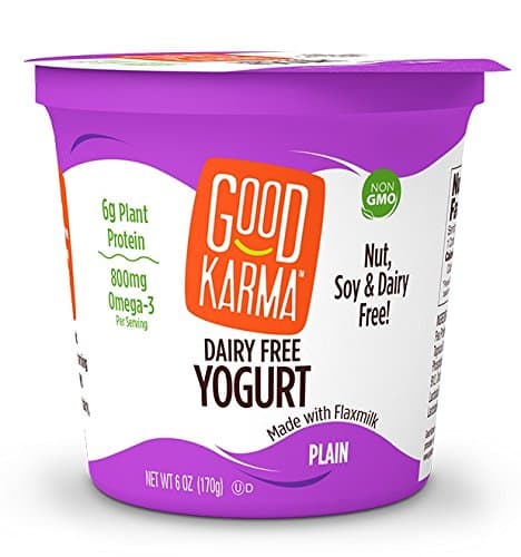 Good Karma Dairy Free Yogurt, Plain, 5.52 Ounce (Pack of 12)