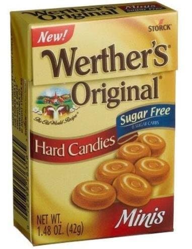 Werthers Original, Sugar Free Box, 1.5 Ounce