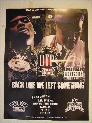 Utp Poster Skip Wacko Back Like We Left Something