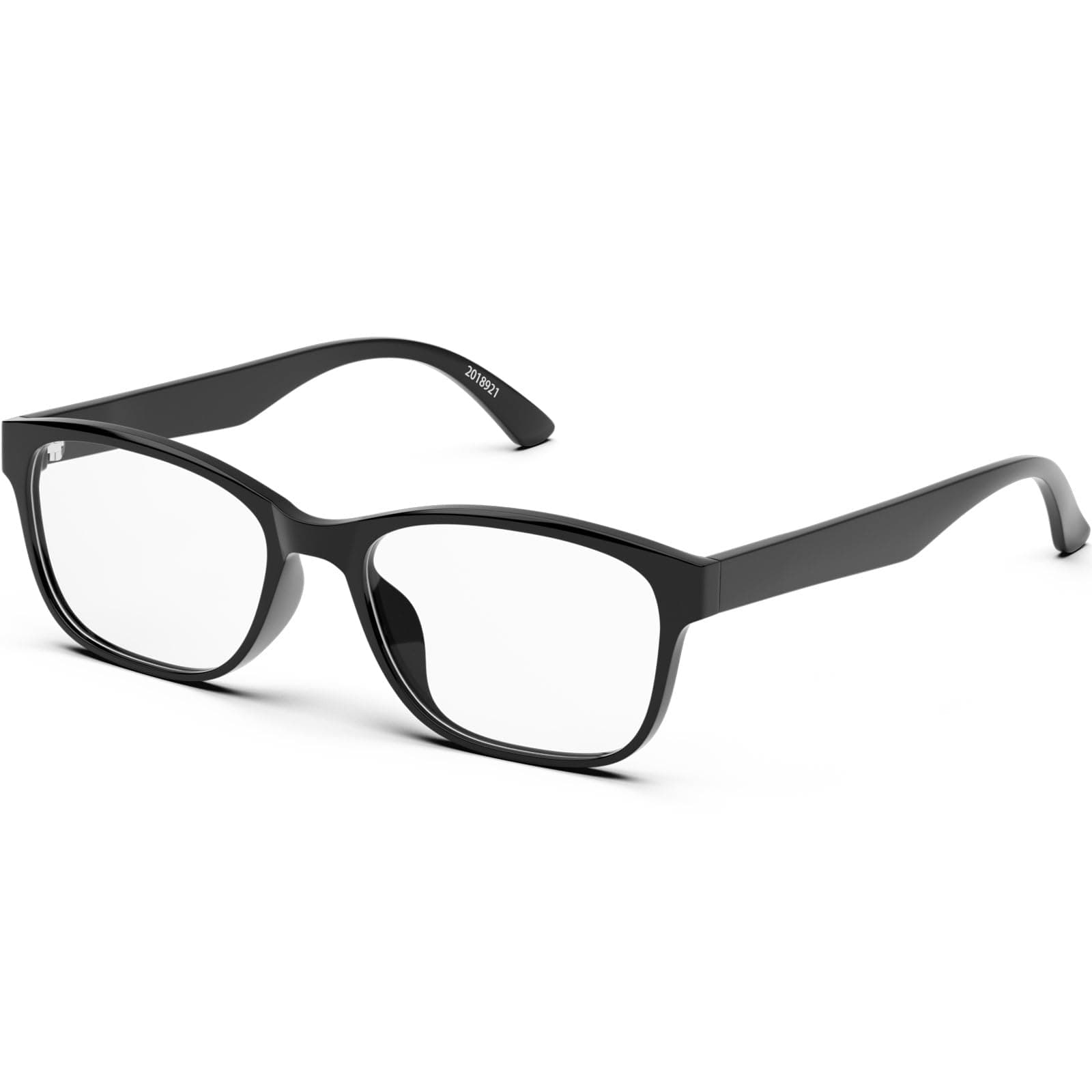 Zenni Optical Blokz Blue Light Blocking Computer Glasses Rectangle Frame Universal Bridge Fit