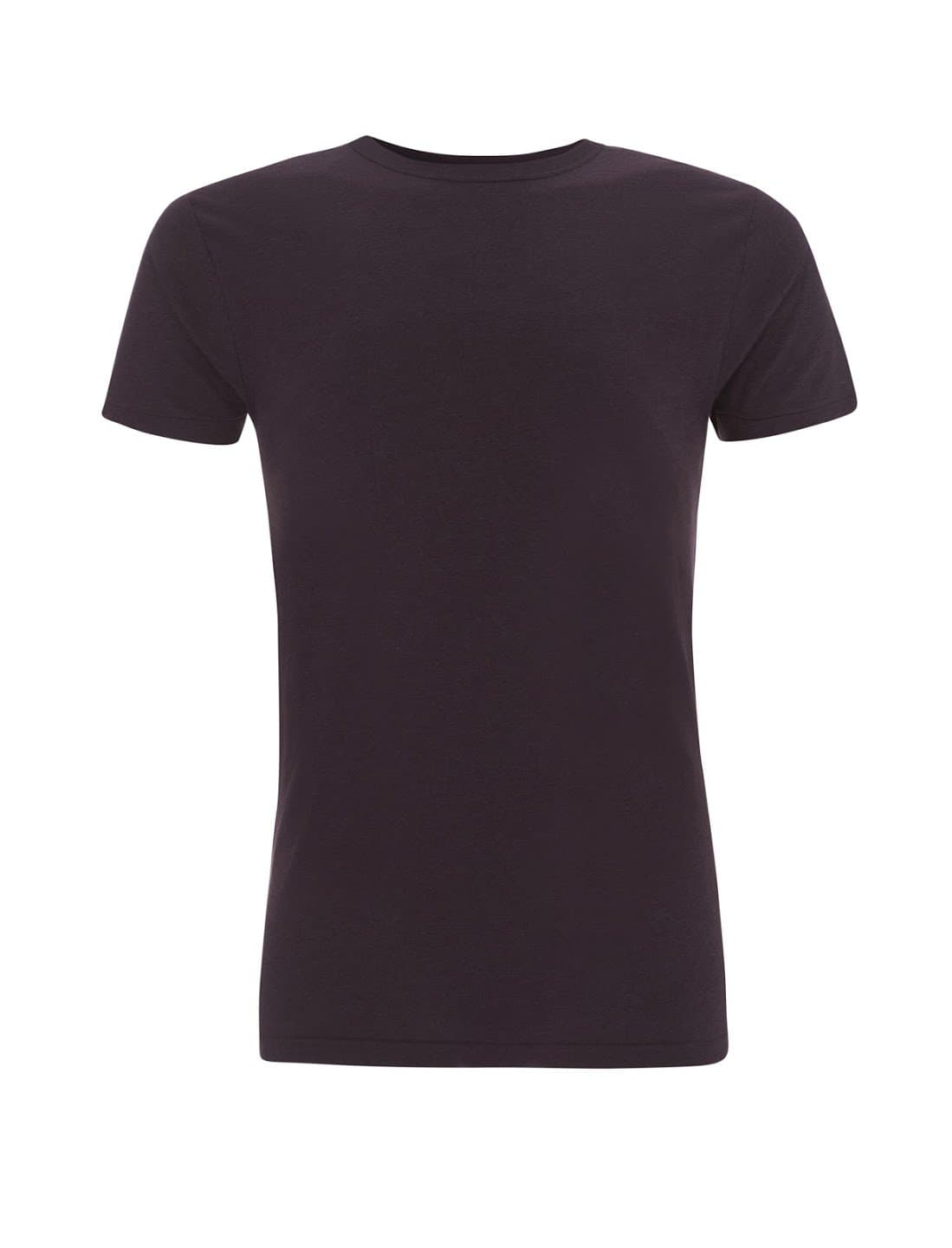 Mens Bamboo T-Shirt, Eggplant - M