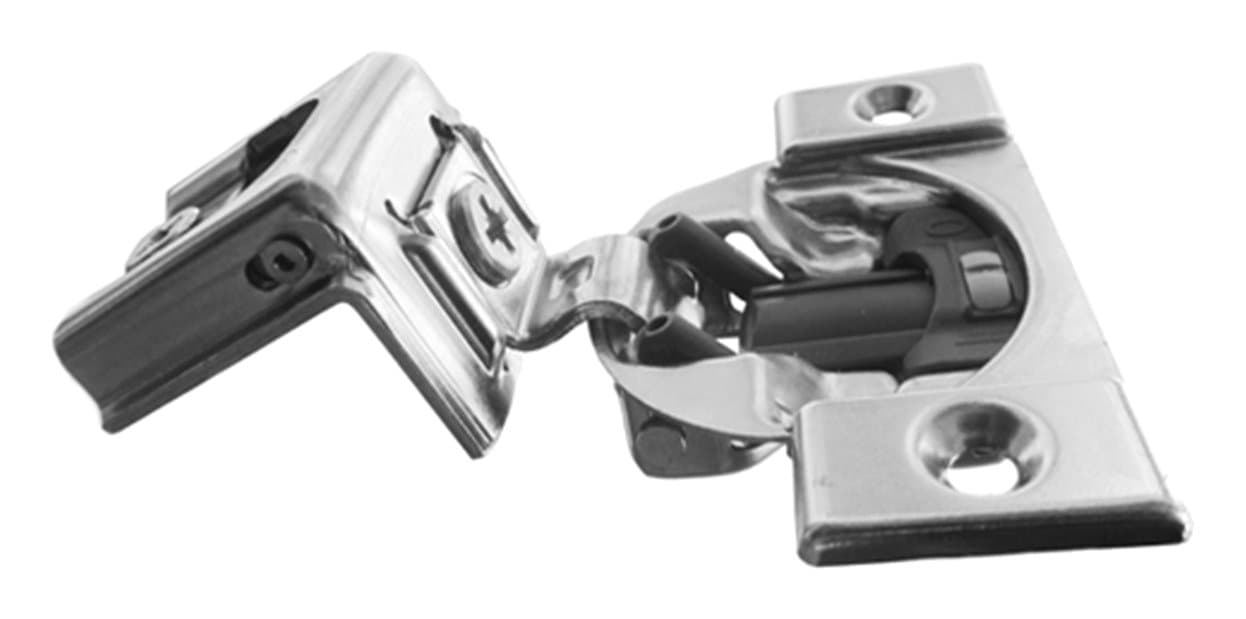 B039C355B.20 1-1/4" Overlay Soft Close Cabinet Hinge (10 Pack), Nickel Plated Steel (Pack of 10)