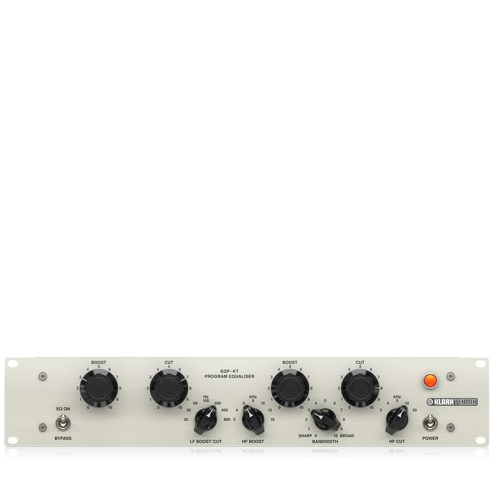 EQP-KT Classic Tube Equaliser with Switchable-Frequency Selection, Variable Bandwidth and Custom-Built Midas Transformers