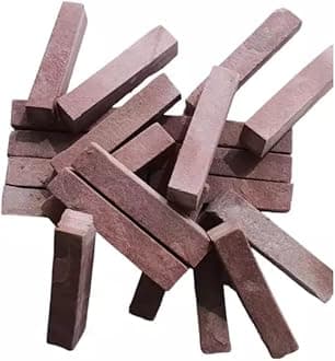 red slate cubical bar slate pencil chalk