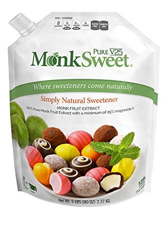 MonkSweet V25 – Pure Monk Fruit Extract 25% Mogroside V