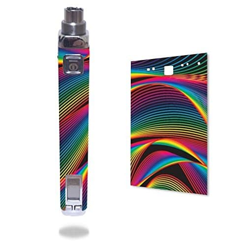 Innokin iTaste VV V3.0 Vape E-Cig Mod Box Vinyl DECAL STICKER Skin Wrap / Sticker Skin Print Smoke Vape Abstract Colored Lines Patterns Inspirational Vector Printed Design
