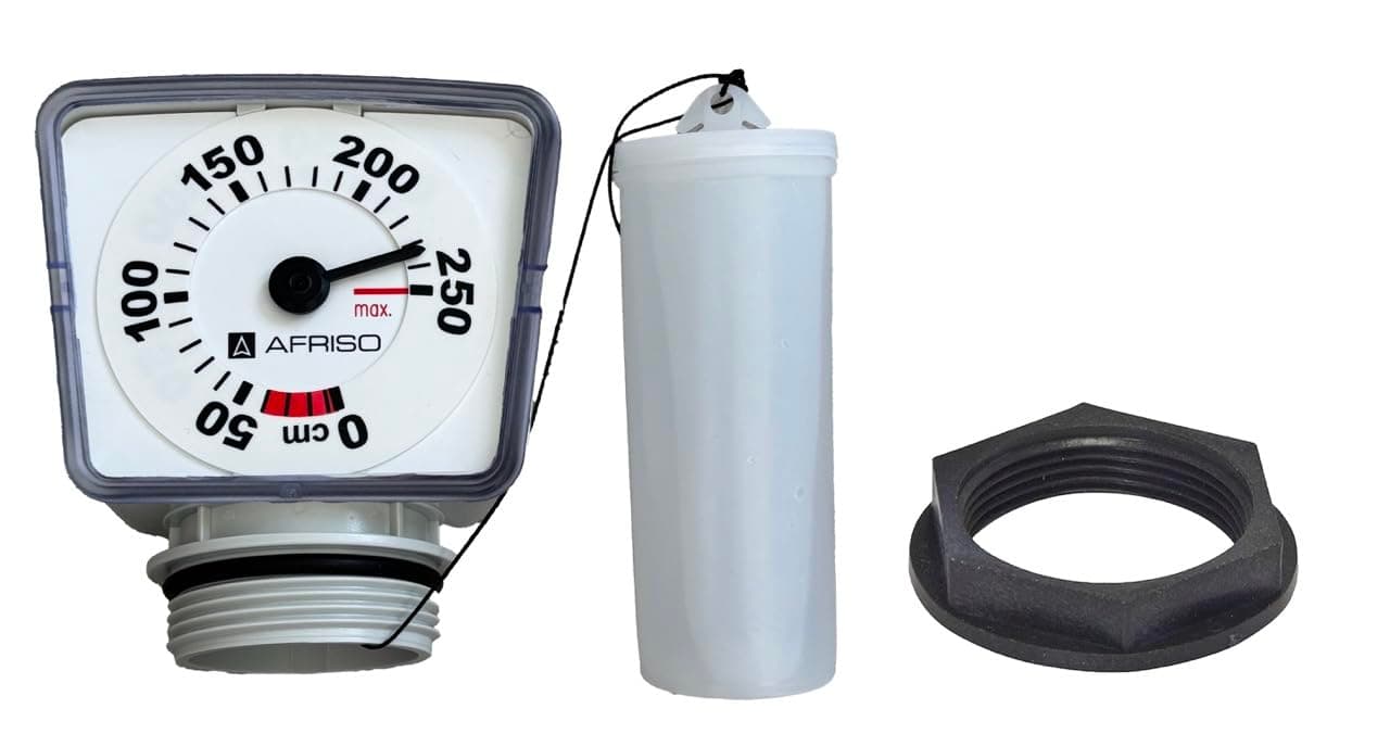 1ft-8ft Adjustable Float Gauge with Backnut