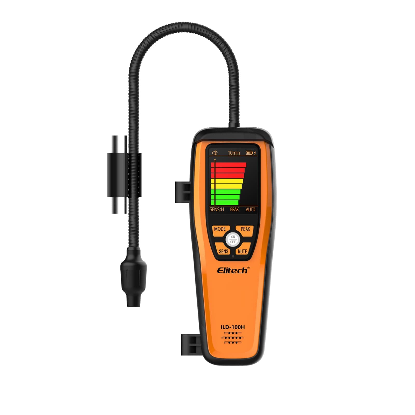 Elitech ILD-100 Advanced Refrigerant Leak Detector Halogen Leakage Tester Rechargeable 10 Years' Life 【3 Years Warranty】