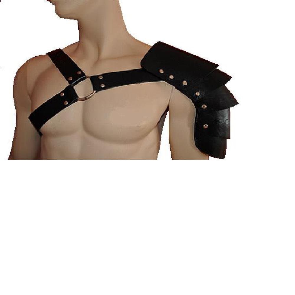 LEATHER MAN'S HARNESS ARMOR, GENUINE LEATHER NEW DESIGN 1124