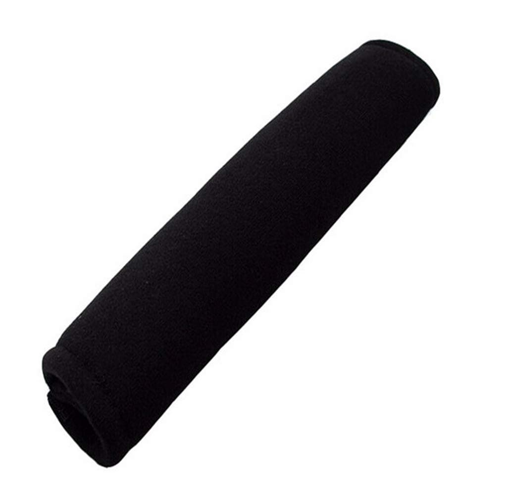 Removable Chafe Secure Guard - Chafe Guard for Dock Lines - Line Rope Chafe Guard - Rope Cable Line Protector - Boat Mooring Fender Line Boating Tubing Rope Chafe Guard, 10.63" Length (Black)