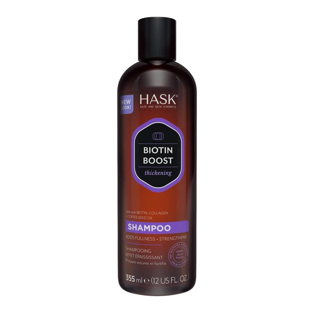 HASK Biotin Boost Thickening Shampoo, 12 Fl Oz