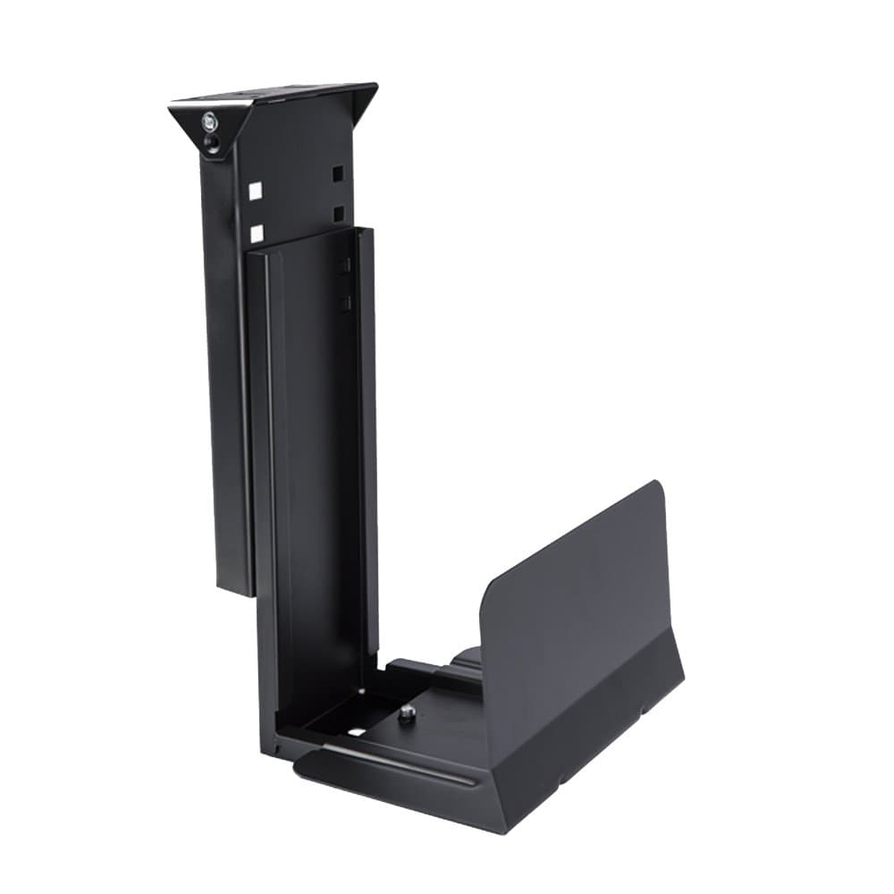 New Under Desk Mount for Desktop Tower PC Computer Tower CPU Holder Computer Case Holder Tower Mount (Black)