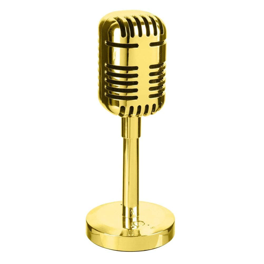 Hertzmann 37-2d-006 Speaker Bluetooth Speaker Hands-free Microphone Vintage Gold