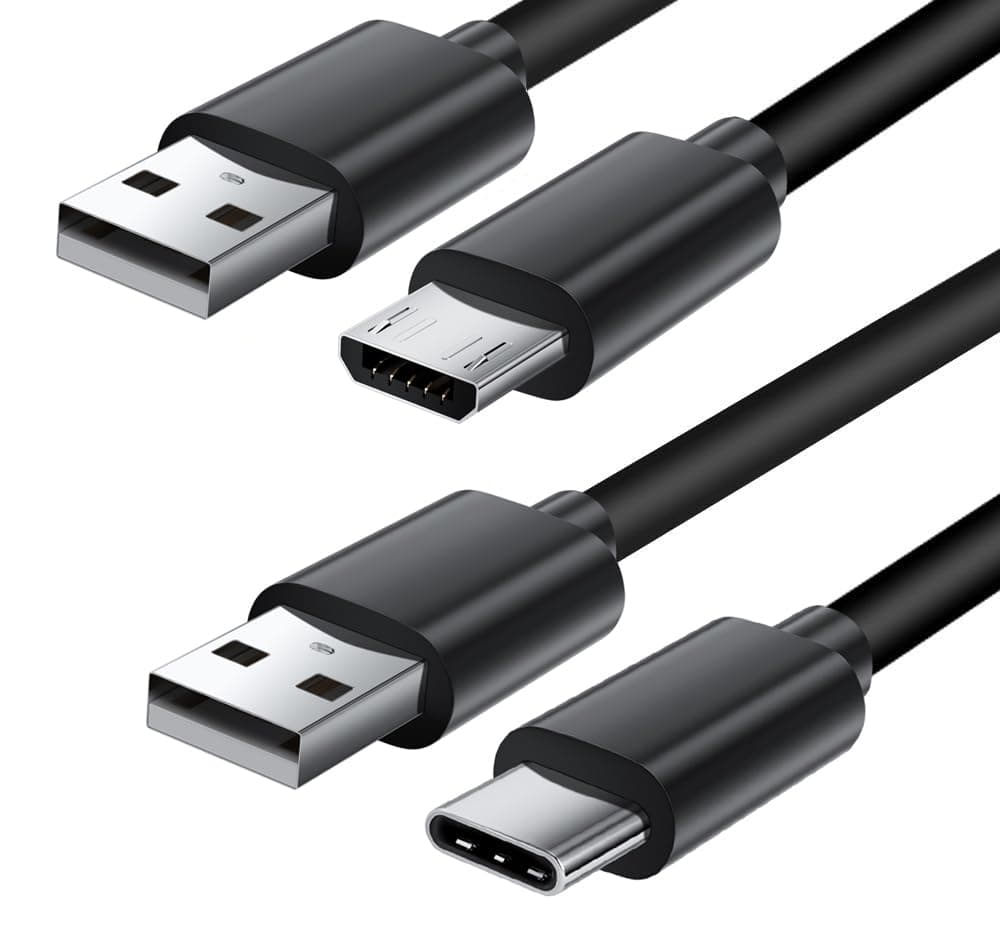 Fast Charger for Amazon Fire Tablet,2Pack 10Ft Long Micro USB Cable USB C Charging Wire for Kindle Paperwhite,Charger Cord for All Generation Fire HD 10 8 7 Plus,Kids Pro,Edition Voyage Touch E-Reader