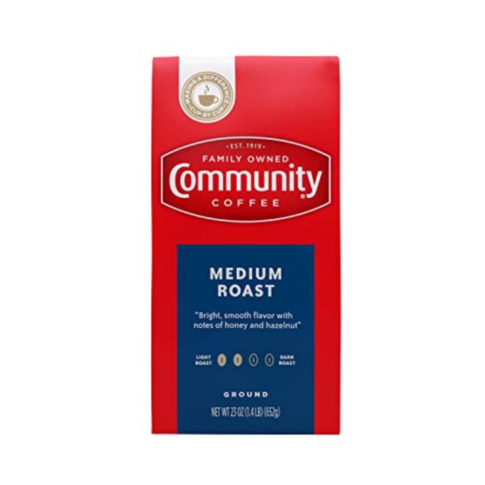 Medium Roast Ground Coffee, Vacuum Packed 23 Ounce Bag (Pack of 1)