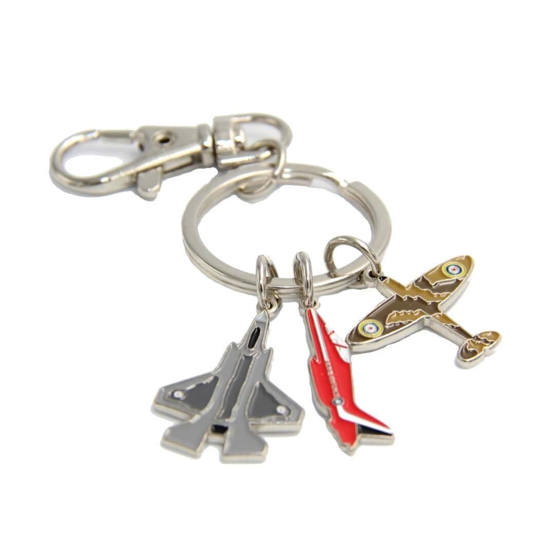 RAFRAFA Display Team 3 Piece Trinket Charm Keyring