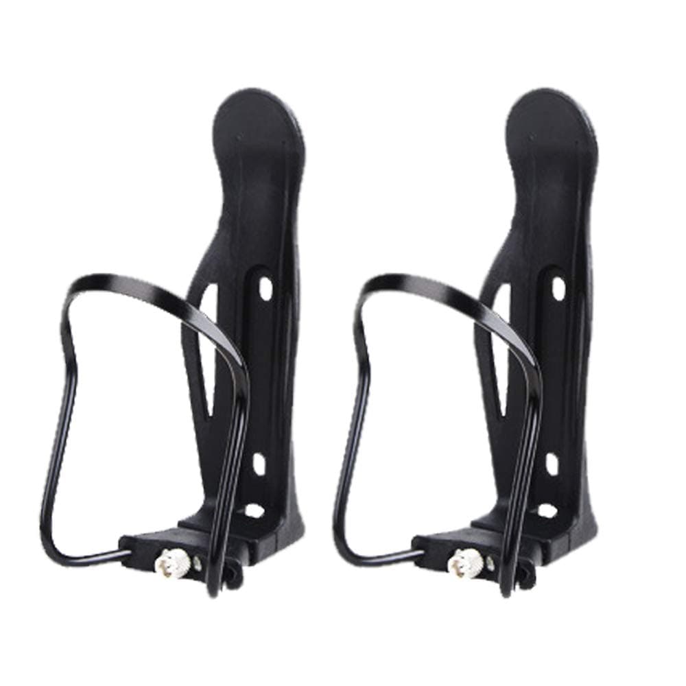 Icecode Bicycle Water Bottle Cage, 2 PCS Bike Water Bottle Frame Holder Adjustable Size Aluminum Shelf