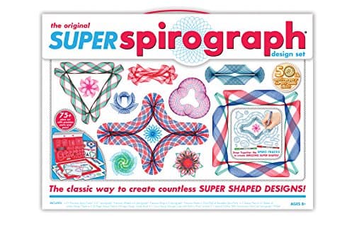 Super Spirograph 75-Piece Jumbo Kit (50Th Anniversary Edition)