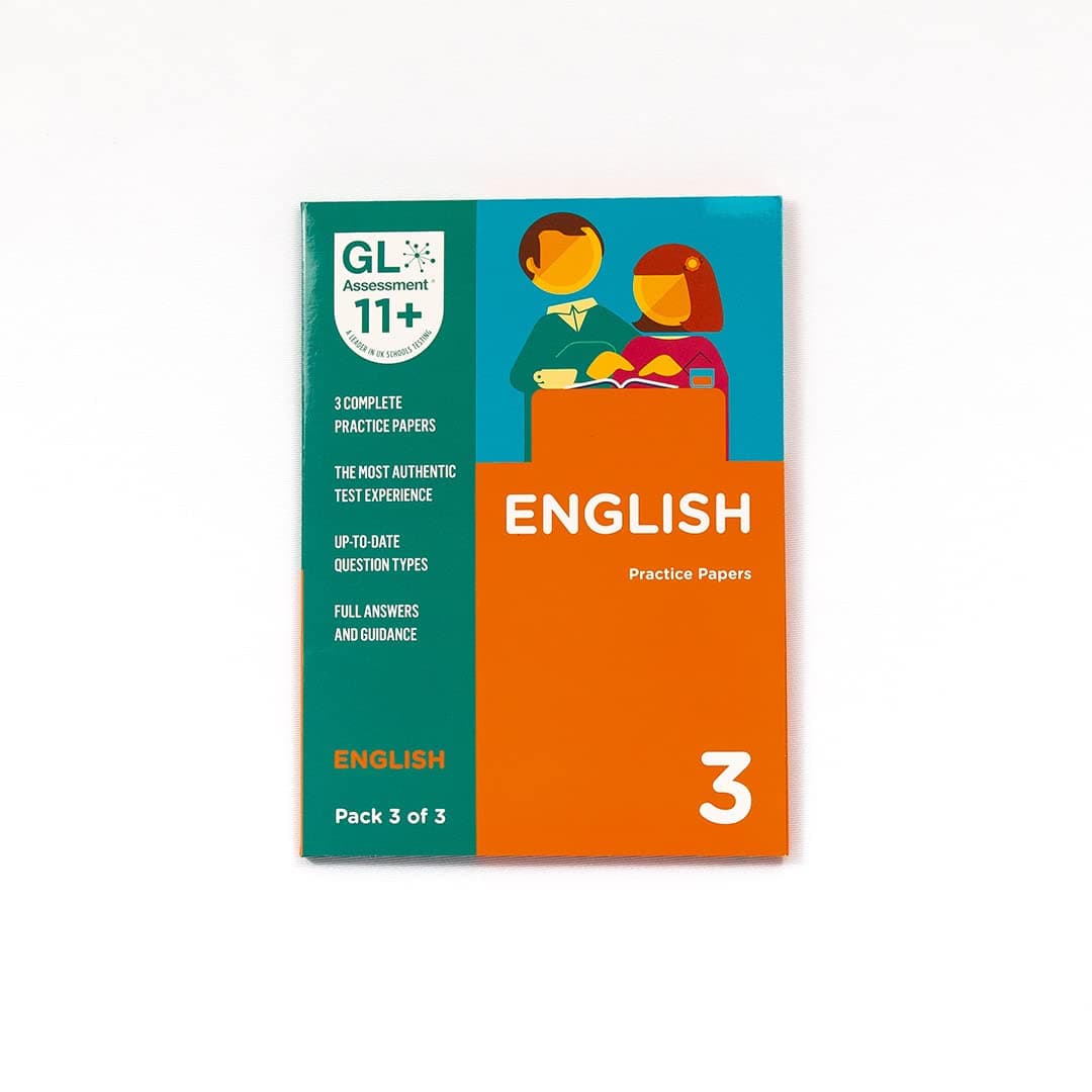 Revised for 2019 - GL Assessment 11+ Practice Papers English Pack 3 (Multiple Choice)