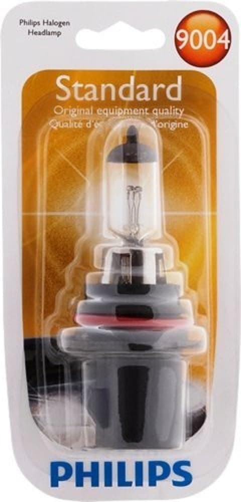 Philips 9004 Standard Halogen Headlight Bulb, (Pack of 1)