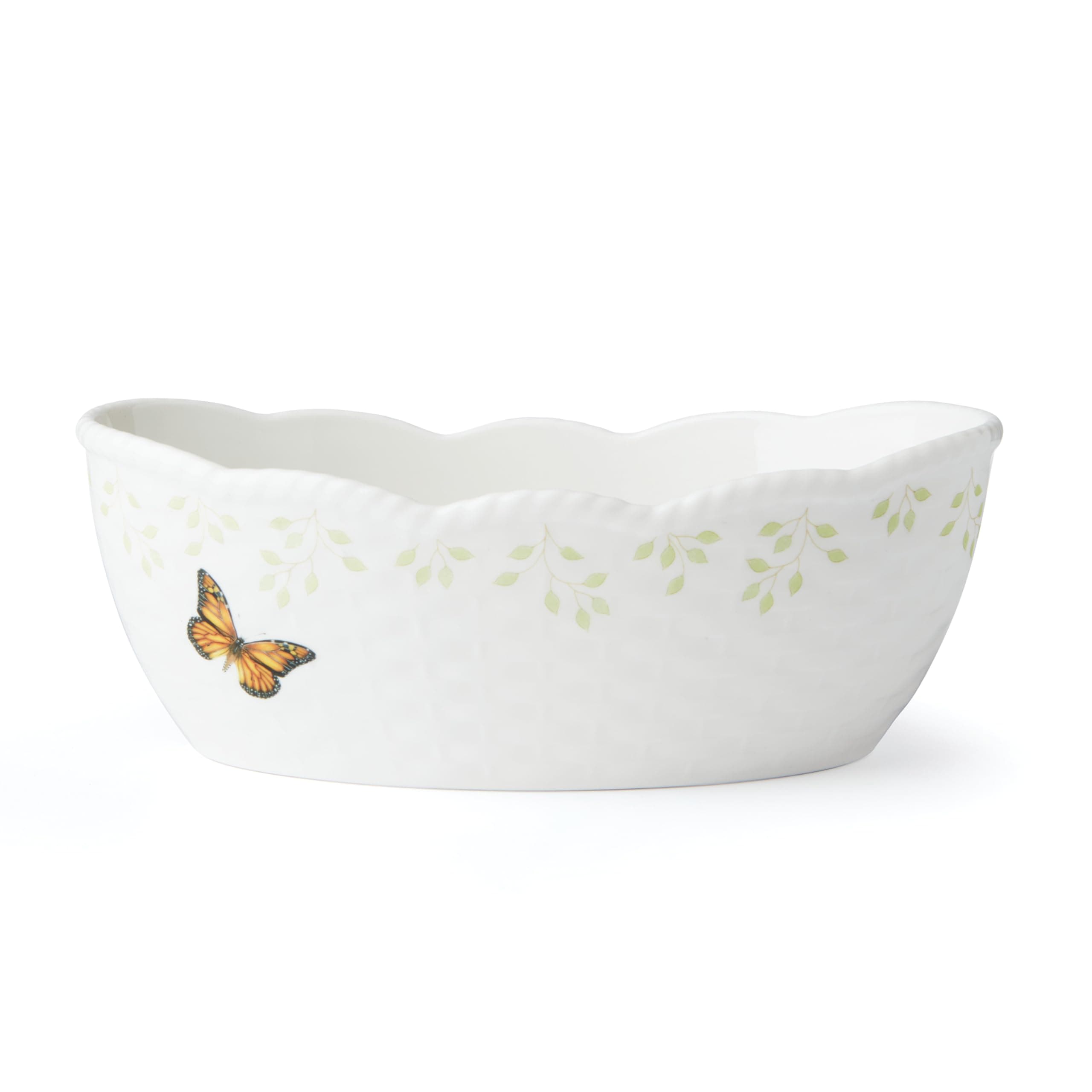 894107 Butterfly Meadow Bread Basket, Easter Serveware