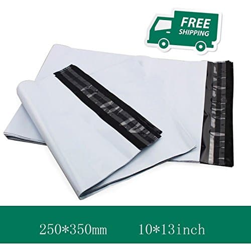 Self Sealing Poly Mailer White Courier Bags 100pcs (2028")