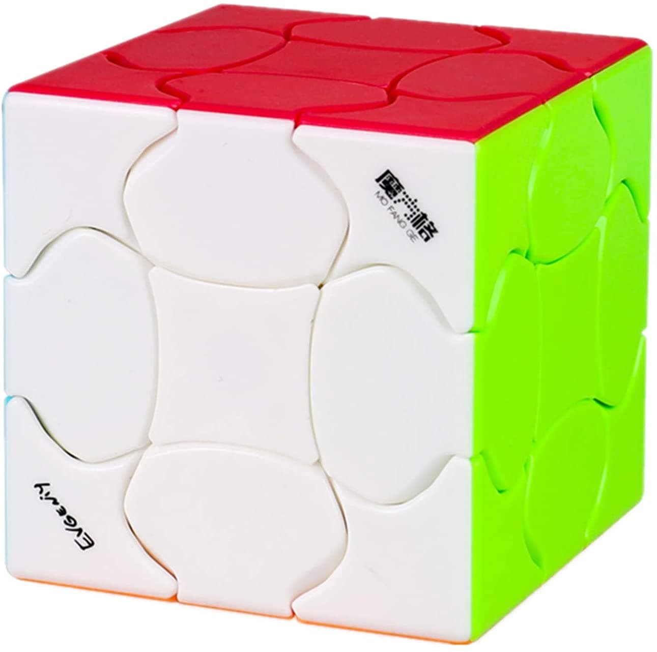 D ETERNALQiYi Fluffy Cube High Speed stickerless Magic Cube 3x3x3