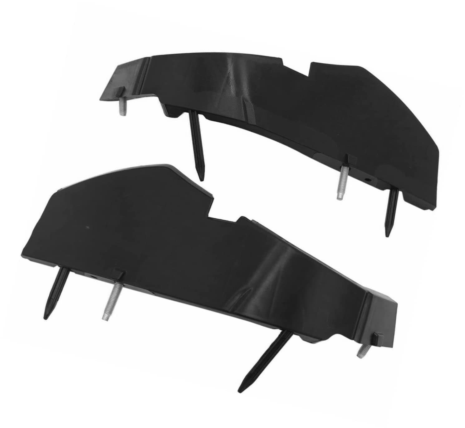 Pair Front Bumper Support Brackets Cover Retainer for Dodge Challenger 2015-2021 Front Fascia Bumper Bracket Driver Passenger Side Left Right 68375013AA 68375014AA