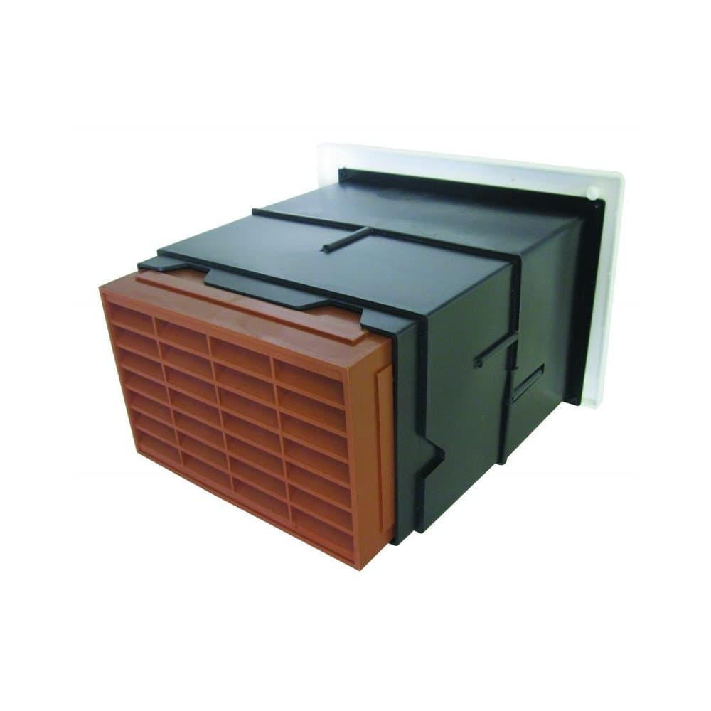 DOUBLE SIZED AIR BRICK BLACK HOLE VENTILATOR - 71,500 BTU/h K-BM720