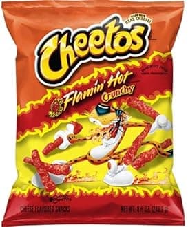 CHEETOS Crunchy FLAMIN’ HOT 2.75 ounce (Pack of 32)