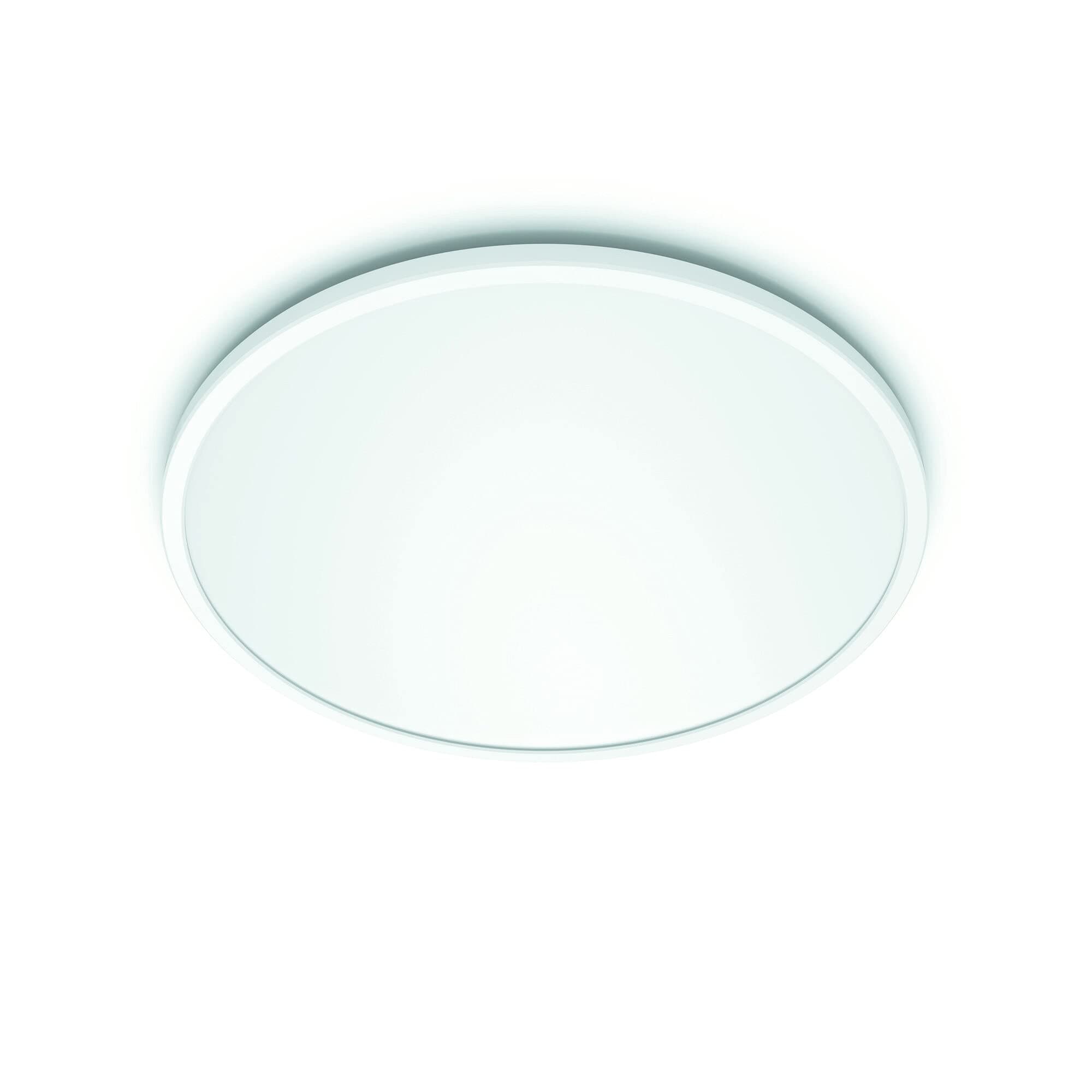 LED SuperSlim SceneSwitch Dimmable Ceiling Light 4000K 18W [Cool White - White] For Indoor Home Lighting in Livingroom and Bedroom.