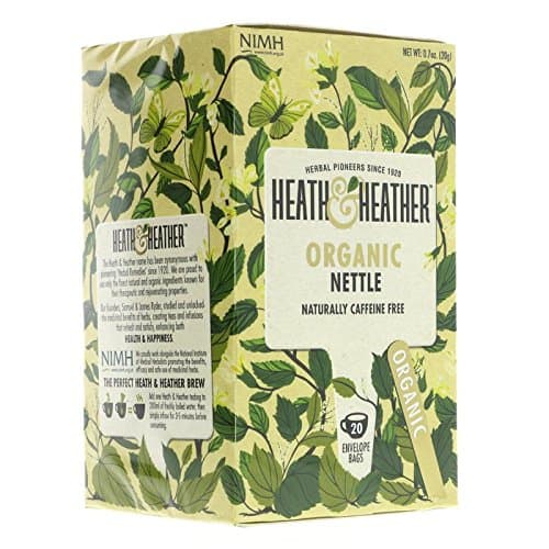 (3 PACK) - Heath And Heather - Organic Nettle Tea | 20 Bag | 3 PACK BUNDLE