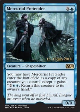 Magic The Gathering - Mercurical Pretender (068/269) - Prerelease & Release Promos - Foil
