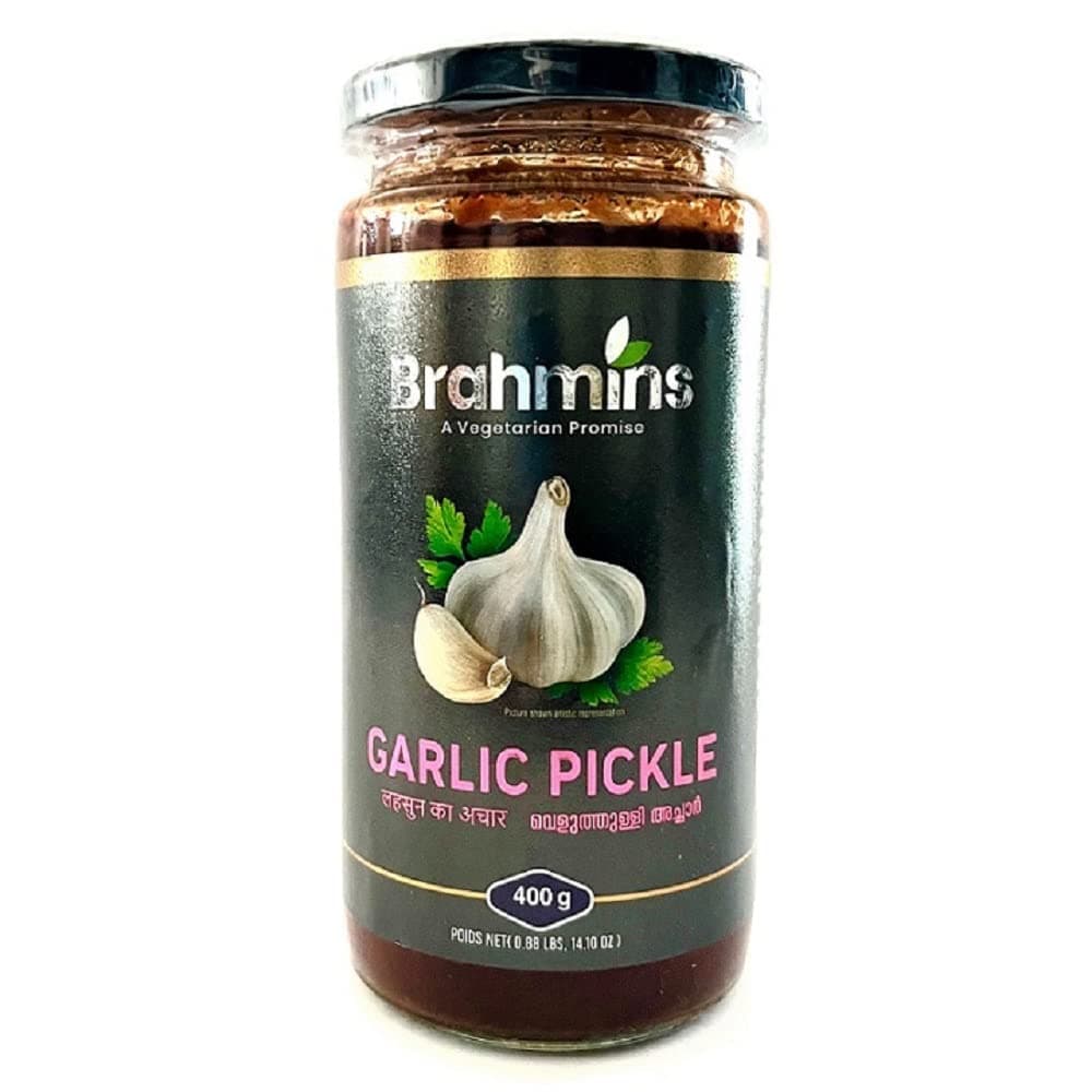 Garlic Pickle Kerala Achar 400gms Brahmins
