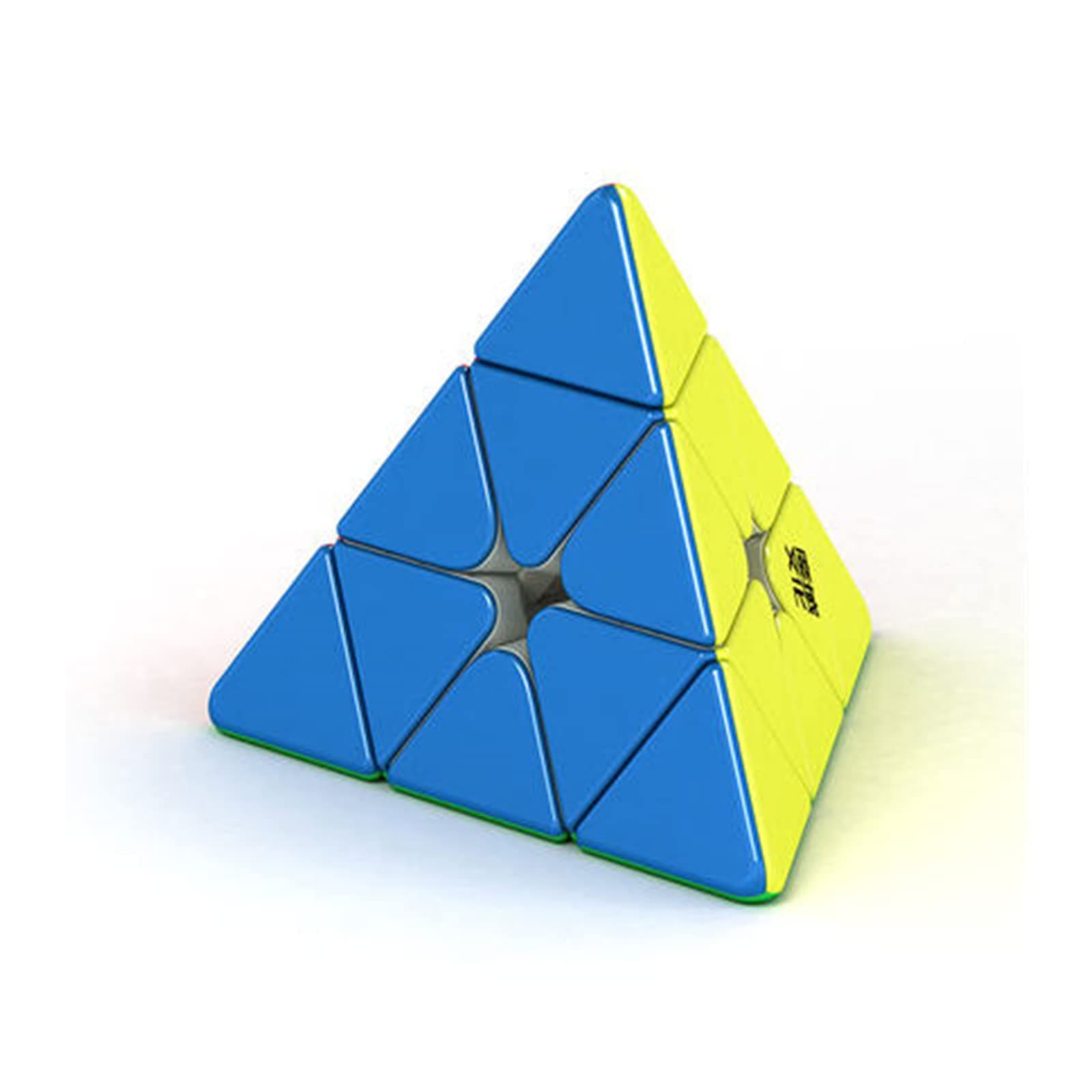 Cuberspeed MoYu WeiLong Pyramid Magnetic stickerless Speed Cube Triangle Speed Cube
