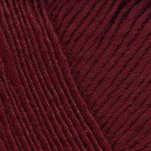Lamb-s Pride Worsted Knitting Yarn, 4 oz (101 - Cherry)