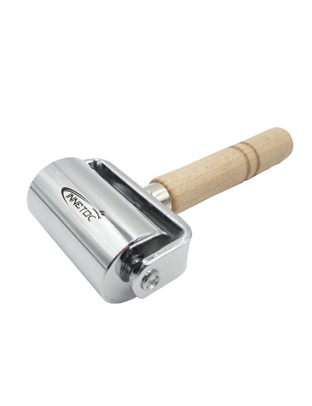 Platen Tools Leather Press Edge Roller Leather Edge Creaser and Smoother Leather Glue Laminating Roller (60mm, Iron)