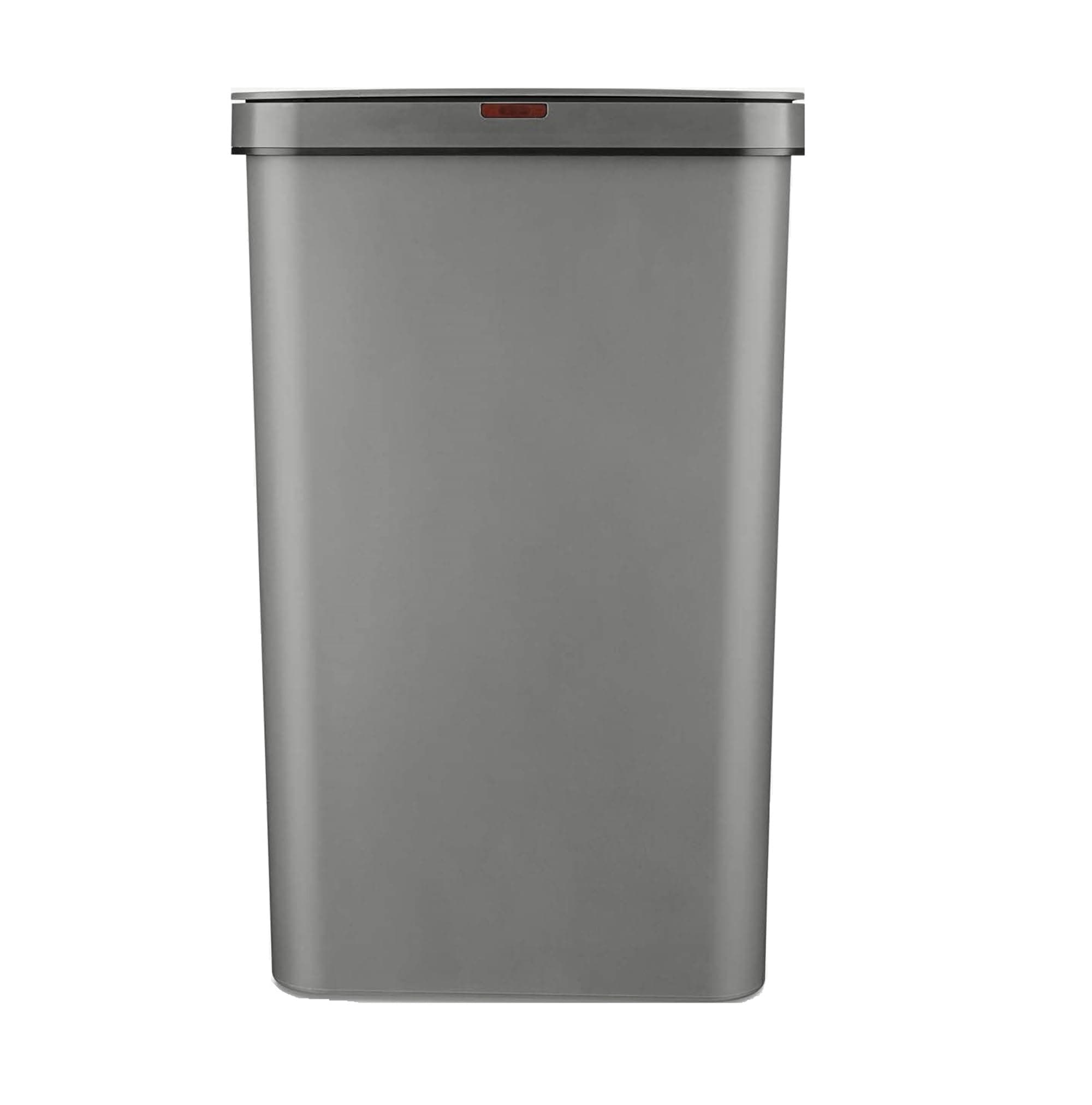Tower T838005G Sensor Bin with Retainer Ring, Battery-Operated, 50L, Grey