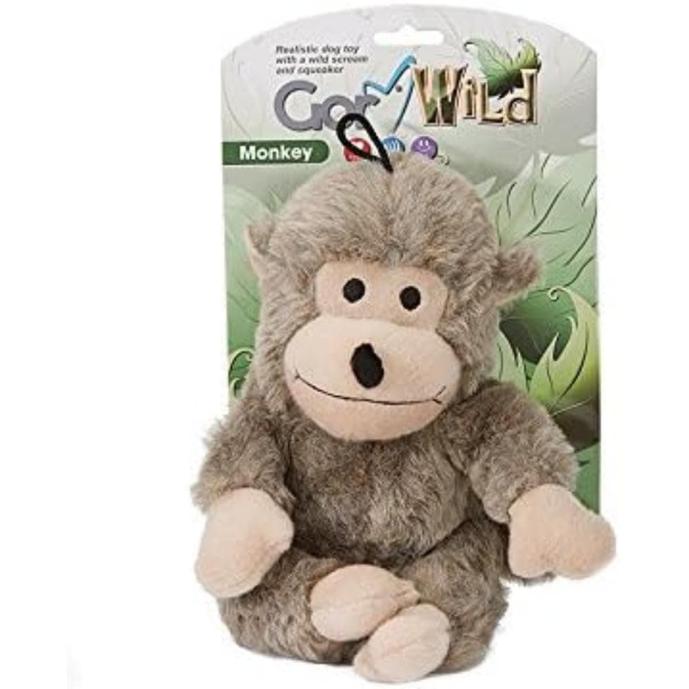 Gor Pets Soft Dog Toy Plush Wild Monkey
