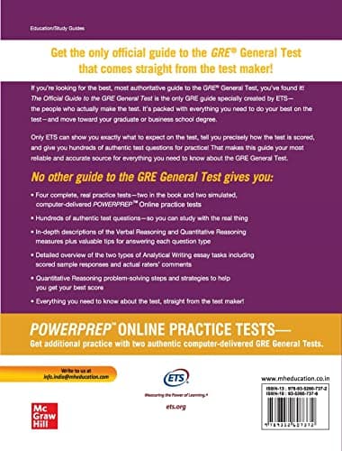 MHE(TEST PREP) The Official Guide to The GRE General Test