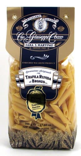 Giuseppe Cocco (6 pack) Penne Rigati Artisan Pasta hand-made slow dried in 500g bags from Italy