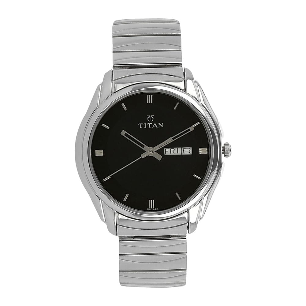 Men's Karishma Analog Black Dial Watch